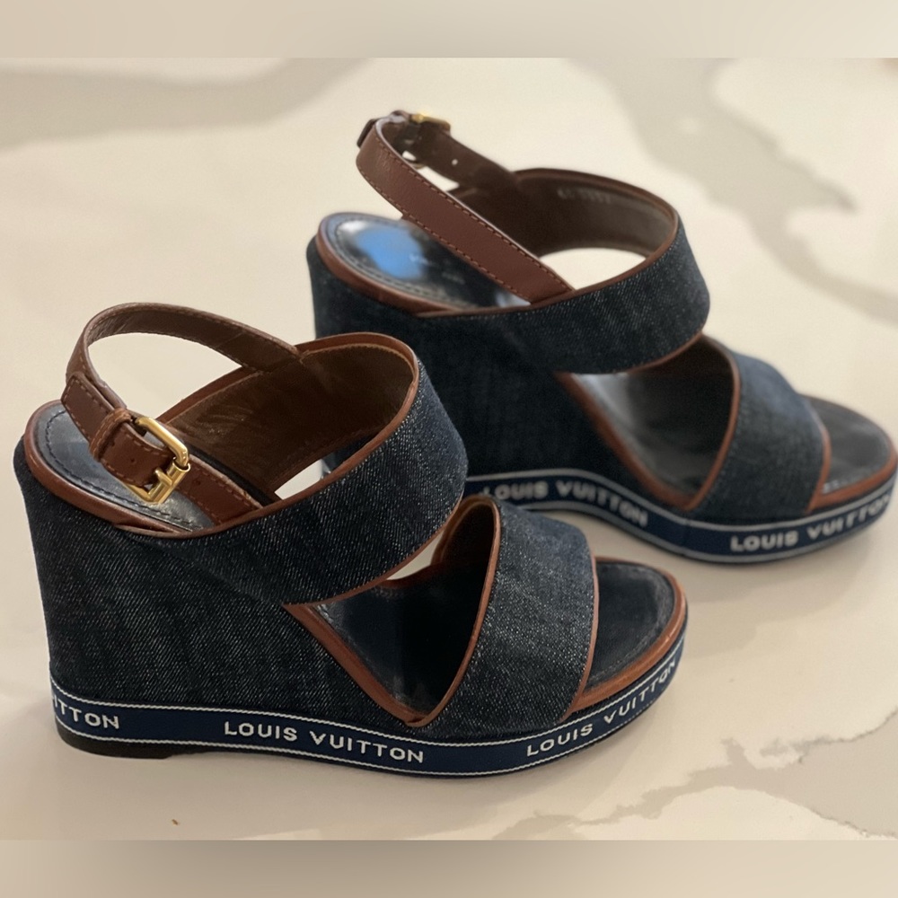 Louis Vuitton Wedge Sandal
